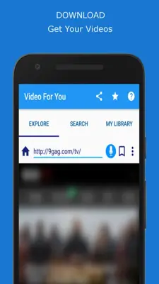 Video Downloader For You android App screenshot 3